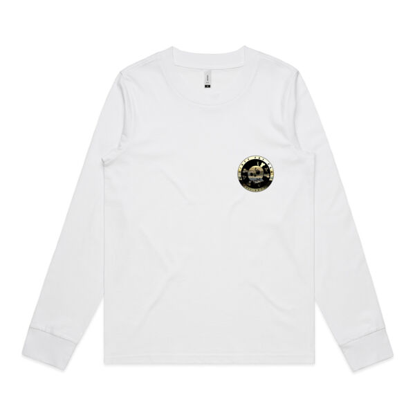 DFP Raglan Double-Gold - Womens Dice Longsleeve Tee Thumbnail