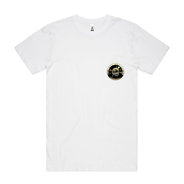 DFP Raglan Double-Gold - Mens Block T shirt Thumbnail