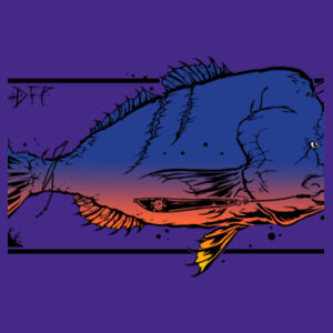 FISH'ON COLOUR - Mens Block T shirt Design