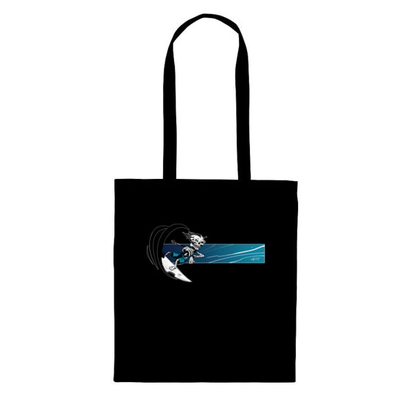 Blue BARREL BONEZY - Tote Bag Thumbnail