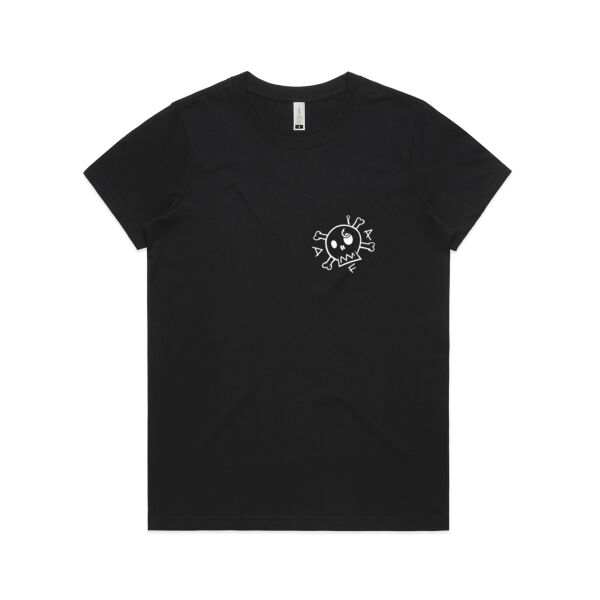 KILLA'MARI Back - Womens Maple Organic Tee Thumbnail