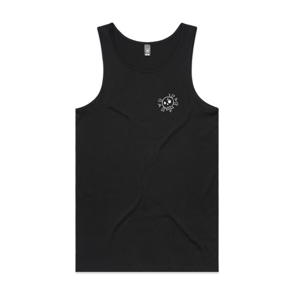 DFP SKULL - Mens Lowdown Singlet Thumbnail