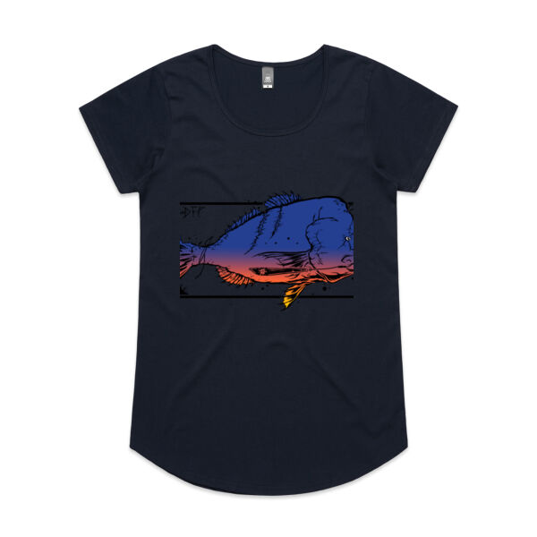 FISH'ON COLOUR - Womens Mali Tee Thumbnail
