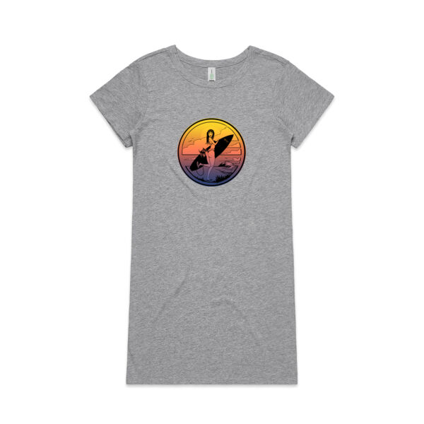 FISHBITES - Womens Mika Organic Short Sleeved Dress Thumbnail