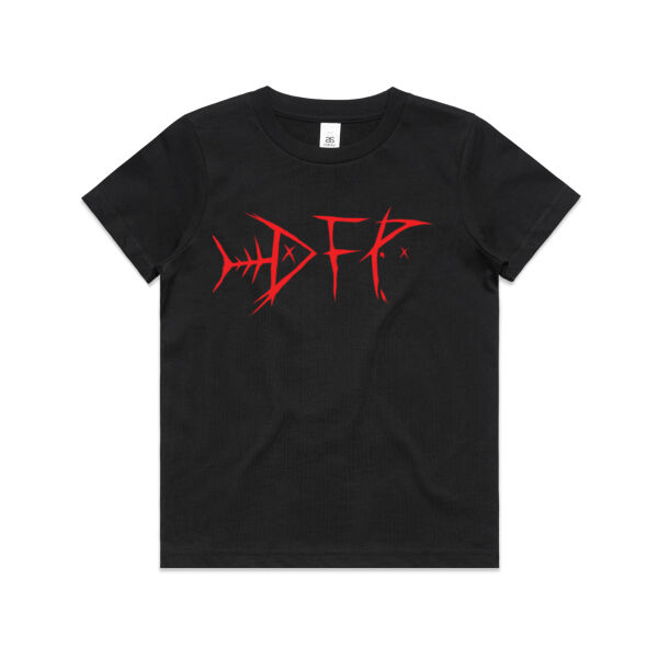 DEADFUSH Red - Kids Youth T shirt Thumbnail