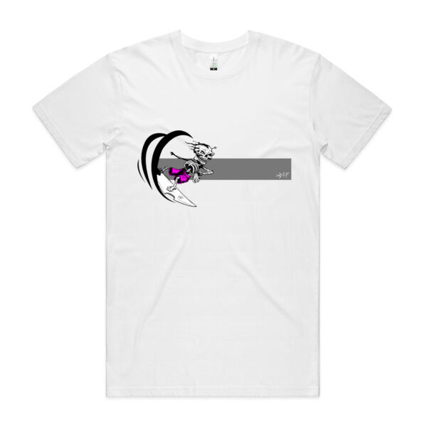 Pink BARREL BONEZY - Mens Staple Organic Tee Thumbnail