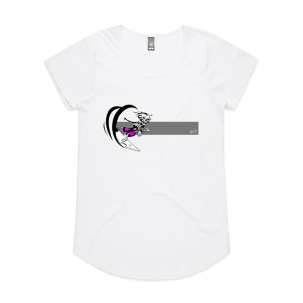 Pink BARREL BONEZY - Womens Mali Tee Thumbnail