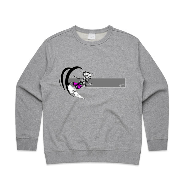 Pink BARREL BONEZY - Womens Premium Crew Thumbnail