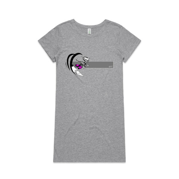 Pink BARREL BONEZY - Womens Mika Organic Short Sleeved Dress Thumbnail