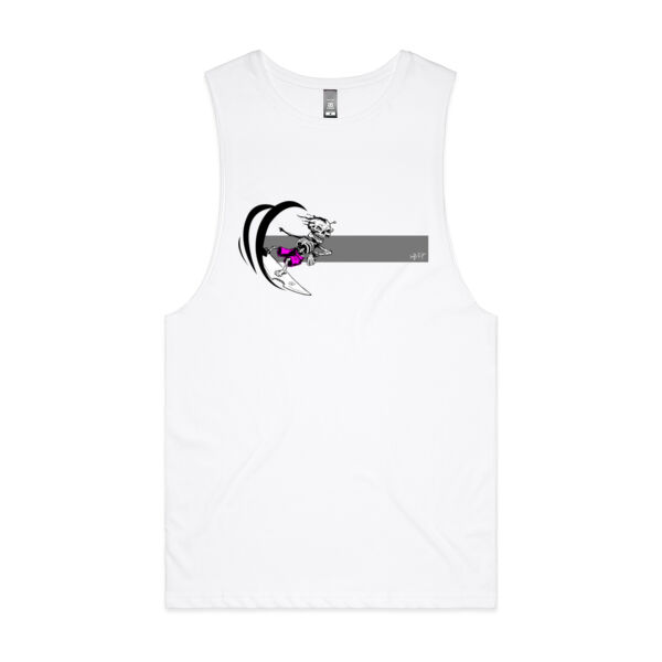 Pink BARREL BONEZY - Unisex Barnard Tank Thumbnail