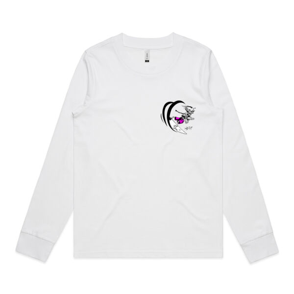 POCKET BONEZY - Womens Dice Longsleeve Tee Thumbnail