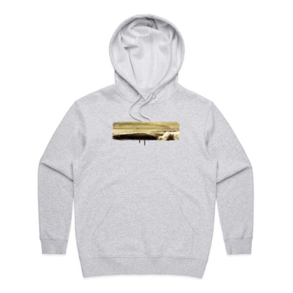 WHITEISLAND WAVES - Womens Premium Hood Thumbnail